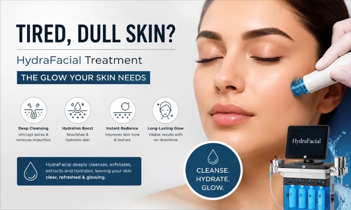HydraFacial Skin Rejuvenation for glowing skin